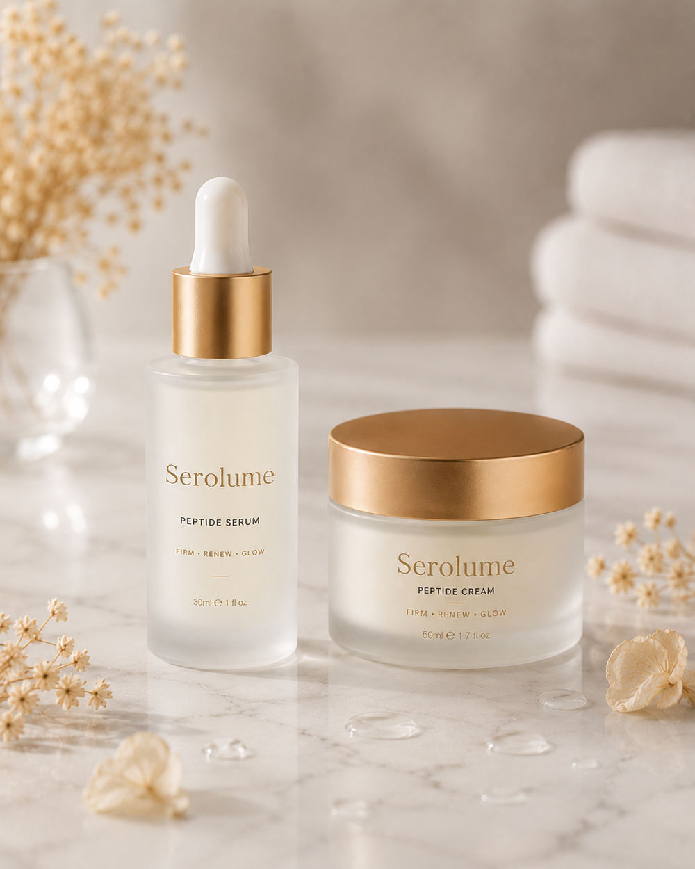 GHK-Cu Serum & Cream Package
